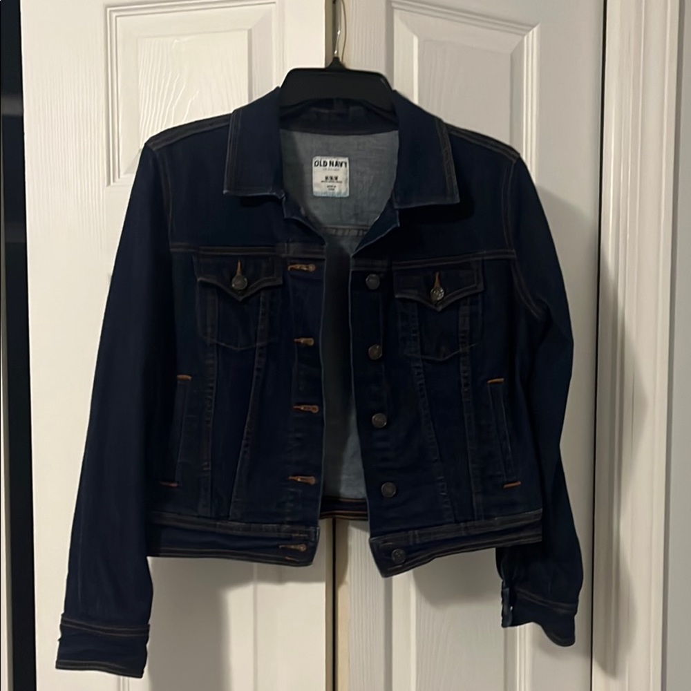 Old Navy Blue Jean Jacket Classic Denim Style